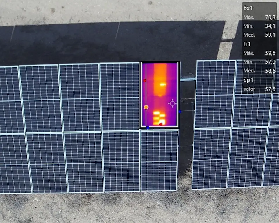 Termografías en fotovoltaicas