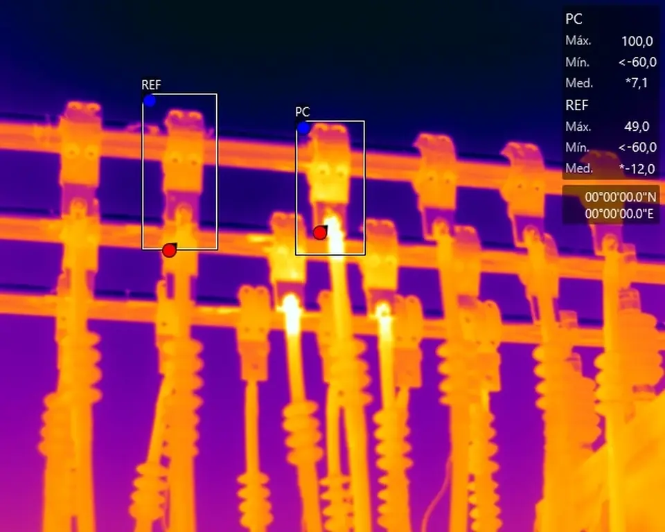 Termografía en subestaciones